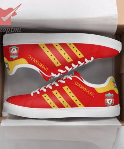 Liverpool red yellow stan smith shoes