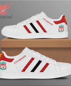 Liverpool white red stan smith adidas shoes