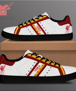 Liverpool white yellow stan smith shoes