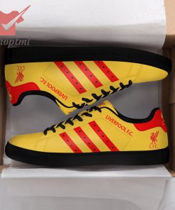Liverpool yellow red stan smith shoes