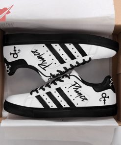 Prince black and white stan smith shoes