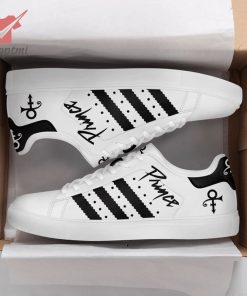 Prince black and white stan smith shoes
