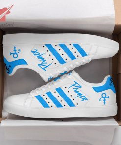 Prince blue stan smith shoes