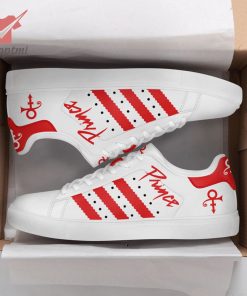 Prince red stan smith shoes
