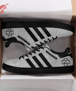 Rammstein Black And Gray Stan Smith Shoes