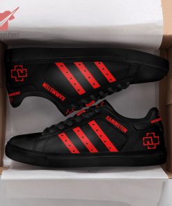Rammstein Black And Red Stan Smith Shoes