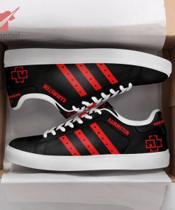 Rammstein Black And Red Stan Smith Shoes