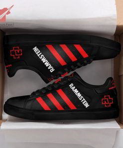 Rammstein Black And Red Stan Smith Shoes Ver 1