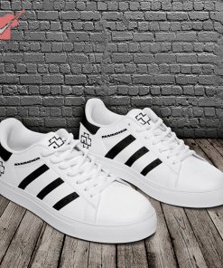 Rammstein Black And White Stan Smith Shoes Ver 16