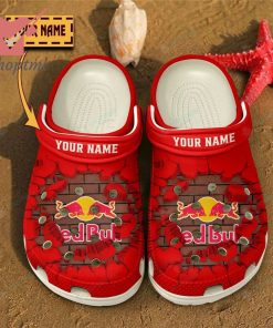 Red Bull custom name classic crocs
