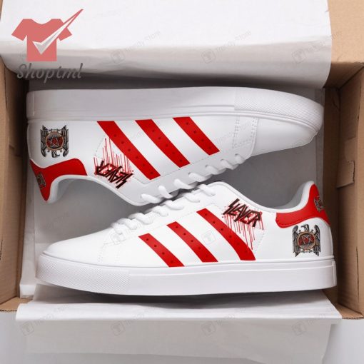 Slayer white red stan smith adidas shoes