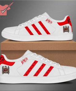 Slayer white red stan smith shoes