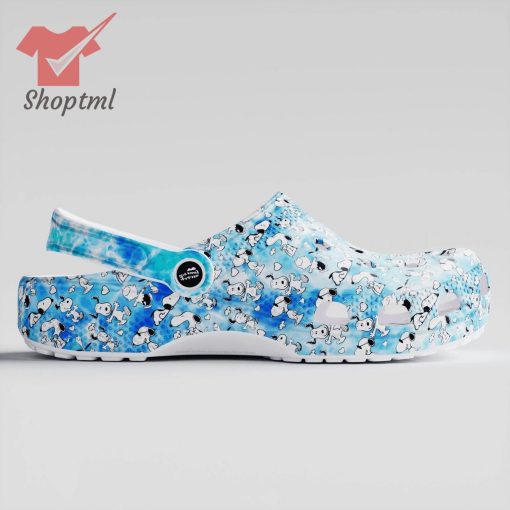 Snoopy Tie-Dye crocs shoes