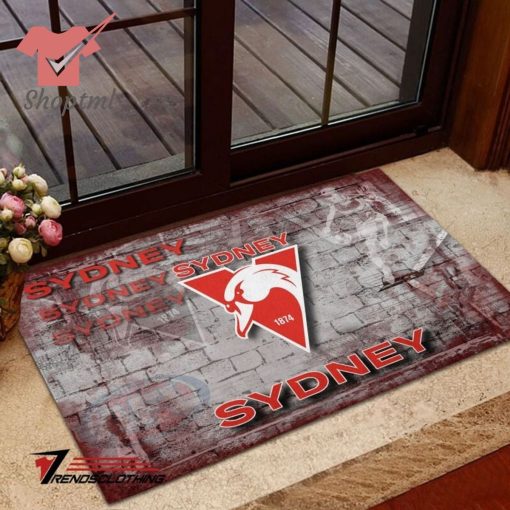 Sydney Swans AFL Doormat