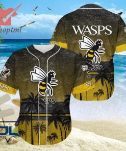 Wasps RFC rugby baseball shirt