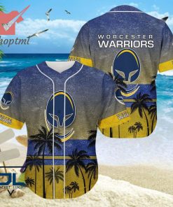 Worcester Warriors rugby baseball shirt