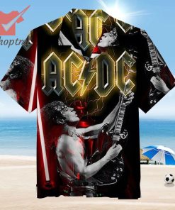 AC/DC Ballbreaker albums hawaiian shirt