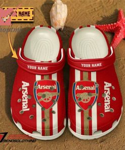 Arsenal F.C Custom Name Crocs Clogs