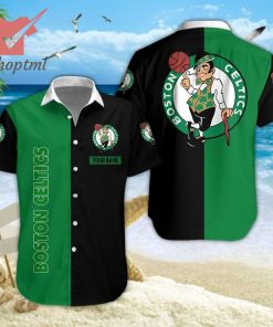 Boston Celtics Custom Name 2023 Hawaiian Shirt