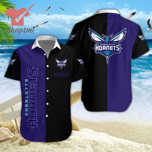 Charlotte Hornets Custom Name 2023 Hawaiian Shirt