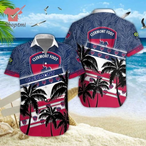 Clermont Foot Auvergne 63 2023 hawaiian shirt