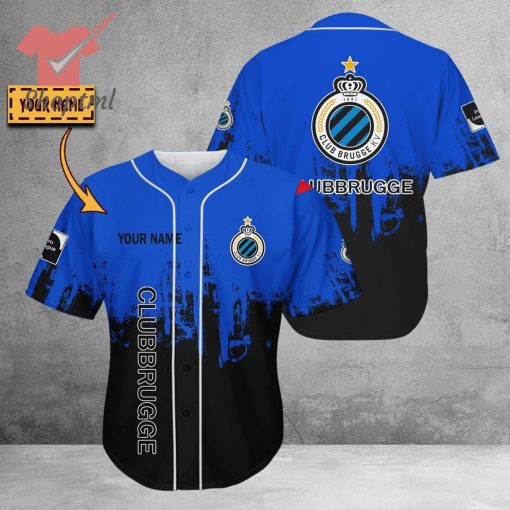 Club Brugge KV Custom Name Baseball Jersey