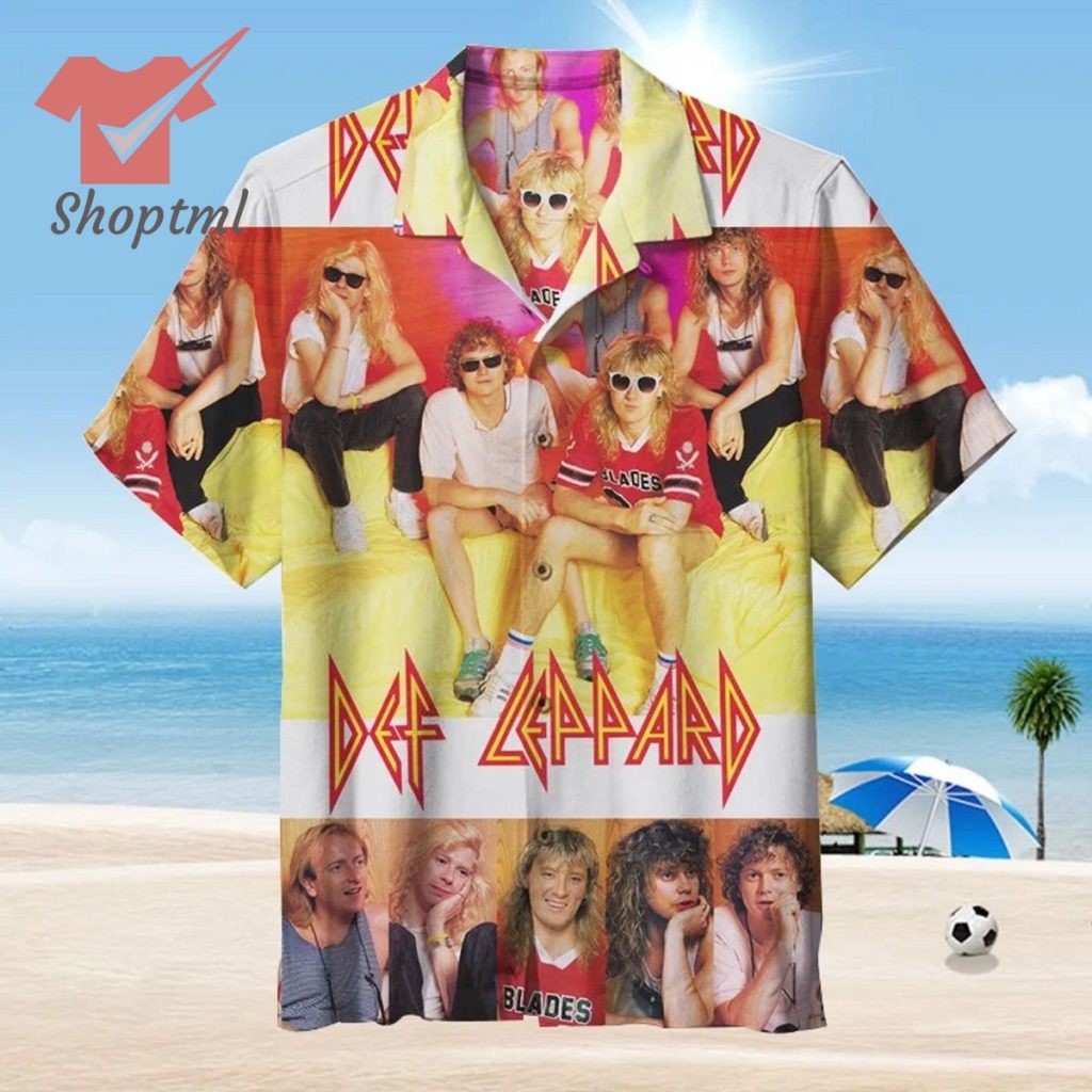 Def Leppard The lost session albums hawaiian shirt