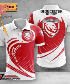 Gloucester Rugby Custom Name 3d Hoodie