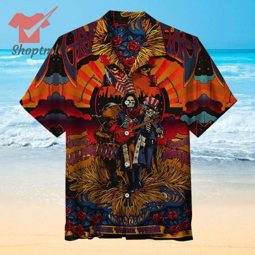 Grateful Dead Reckoning Albums Hawaiian Shirt