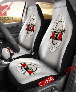 Guns N’ Roses White Car Seat Cover