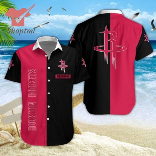 Houston Rockets Custom Name 2023 Hawaiian Shirt