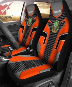 Jägermeister Orange Car Seat Cover