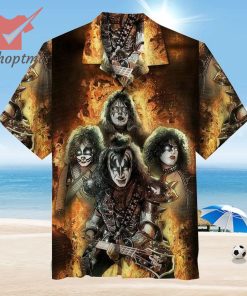 Kiss Band Alive The Millennium Concert Hawaiian Shirt