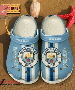 Manchester City F.C Custom Name Crocs Clogs