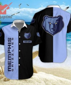 Memphis Grizzlies Custom Name 2023 Hawaiian Shirt