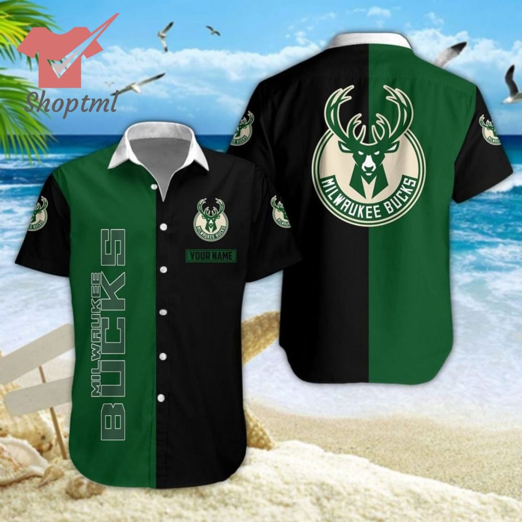 Milwaukee Bucks Custom Name 2023 Hawaiian Shirt