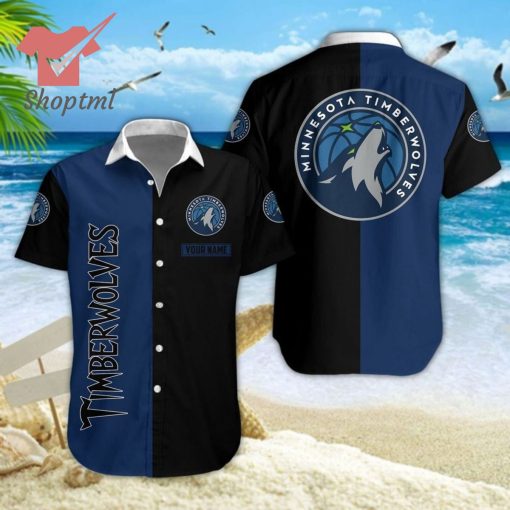 Minnesota Timberwolves Custom Name 2023 Hawaiian Shirt