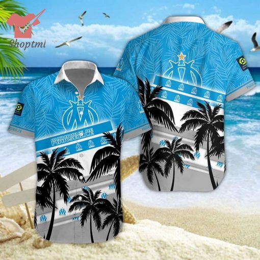 Olympique de Marseille 2023 hawaiian shirt