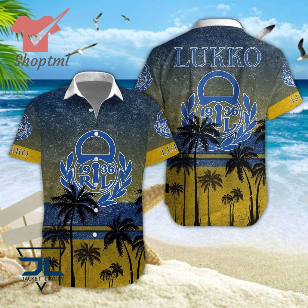 Rauman Lukko hawaiian shirt