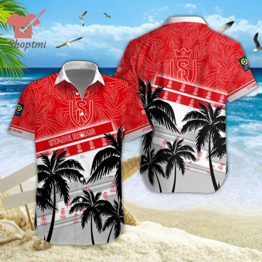 Stade de Reims 2023 hawaiian shirt