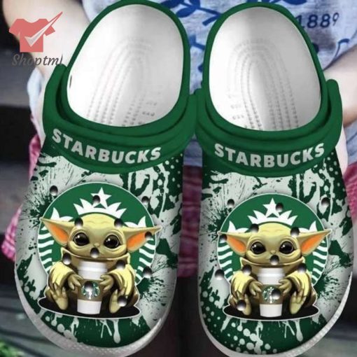 Star Wars Baby Yoda Math Starbucks Crocs