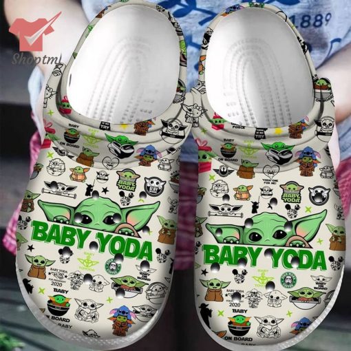 Star Wars Baby Yoda Sticker Crocs