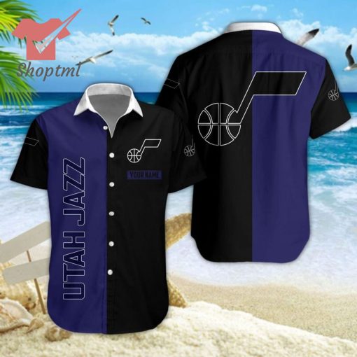 Utah Jazz Custom Name 2023 Hawaiian Shirt