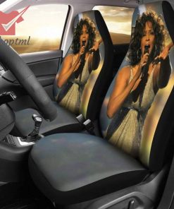 Whitney Houston Singer Car Seat Cover