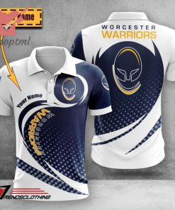 Worcester Warriors Custom Name 3d Hoodie