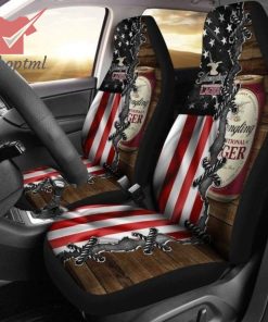 Yuengling USA Flag Car Seat Cover