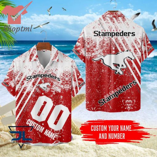 Calgary Stampeders Personalized 2023 Hawaiian Shirt