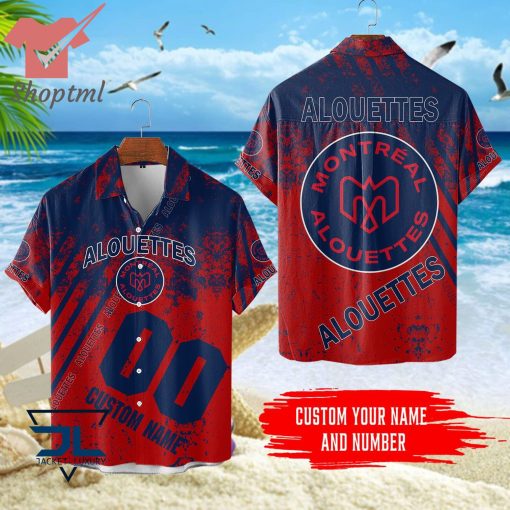Montreal Alouettes Personalized 2023 Hawaiian Shirt