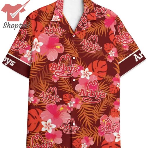 Arbys tropical hawaiian shirt