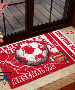 Arsenal F.C Custom Name Doormat